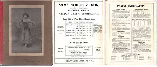 Samuel White and Son 1911 1911 Price List