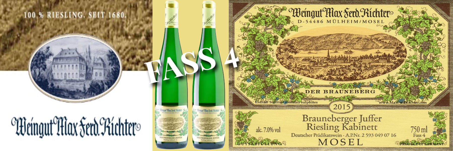 Max Ferd Richter Brauneberger Kabinett Fass 4 Max Ferd Richter Brauneberger Kabinett Fass 4