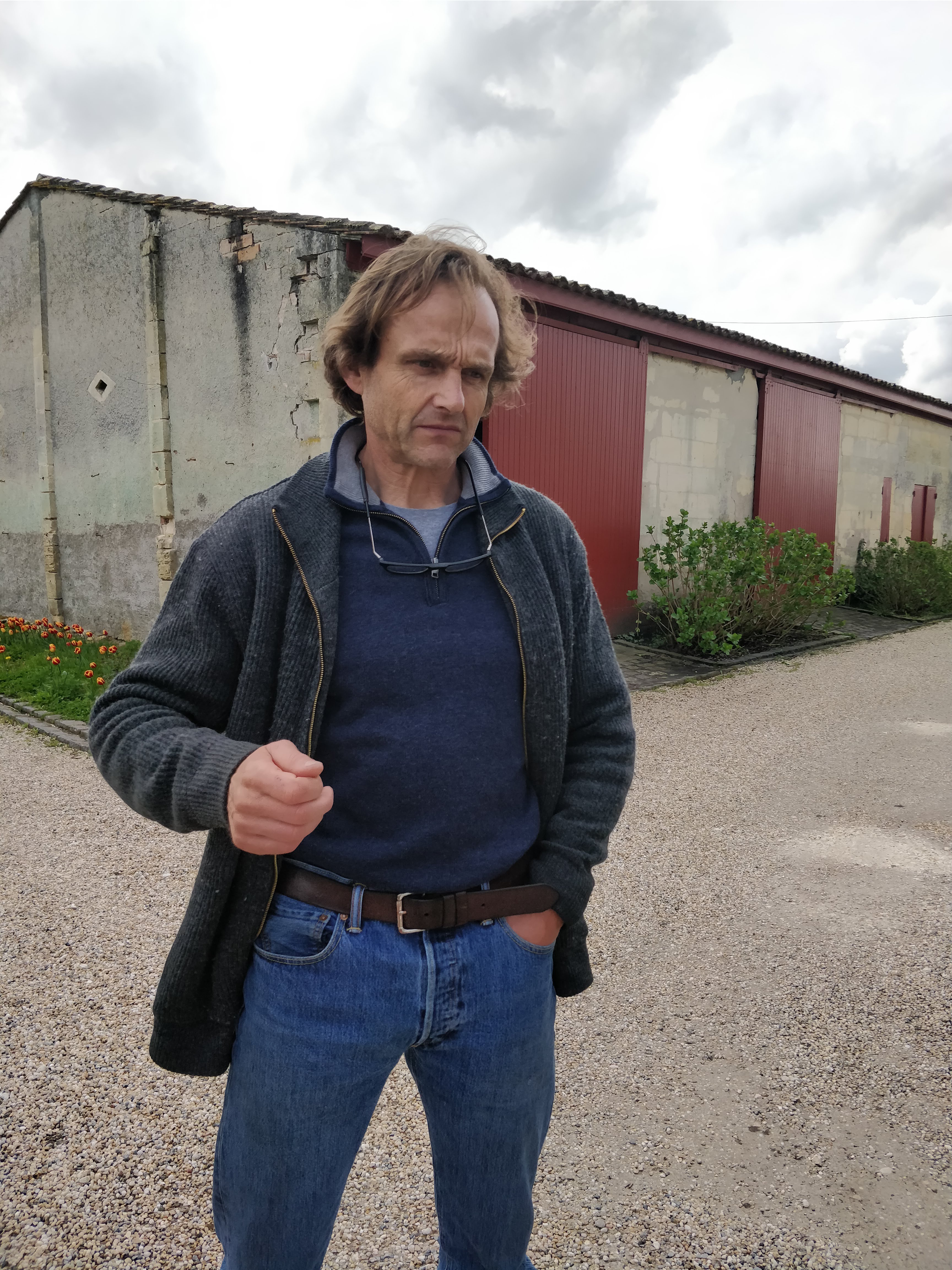 Ben Sichel at Chateau Angludet