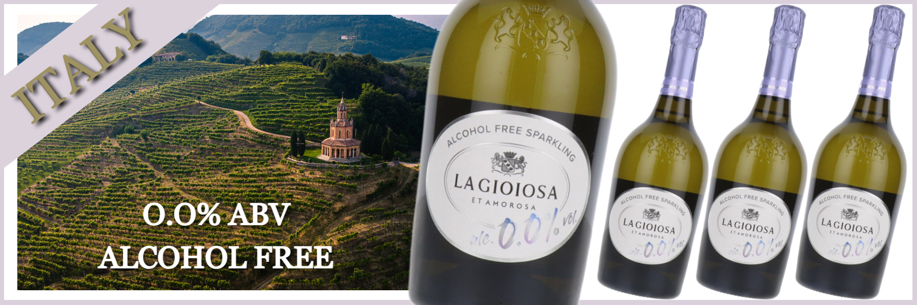 La Gioiosa Alcohol Free Italian Wine La Gioiosa Alcohol Free Italian Wine