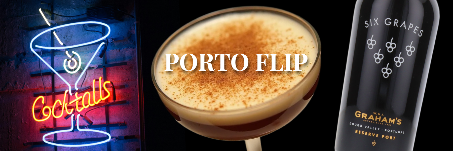 Porto Flip Cocktail