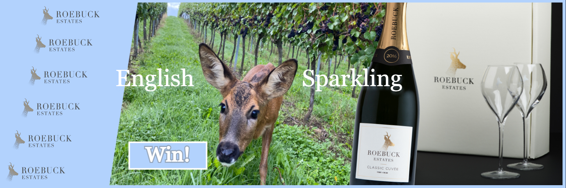 Win a Roebuck Estates Classic Cuvee Gift Set With Glasses!