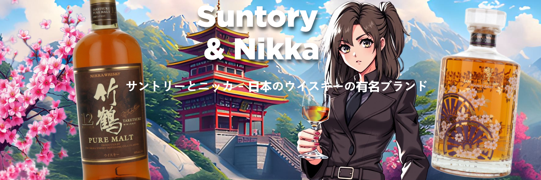 Suntory & Nikka - Famous Names of Japanese Whisky
