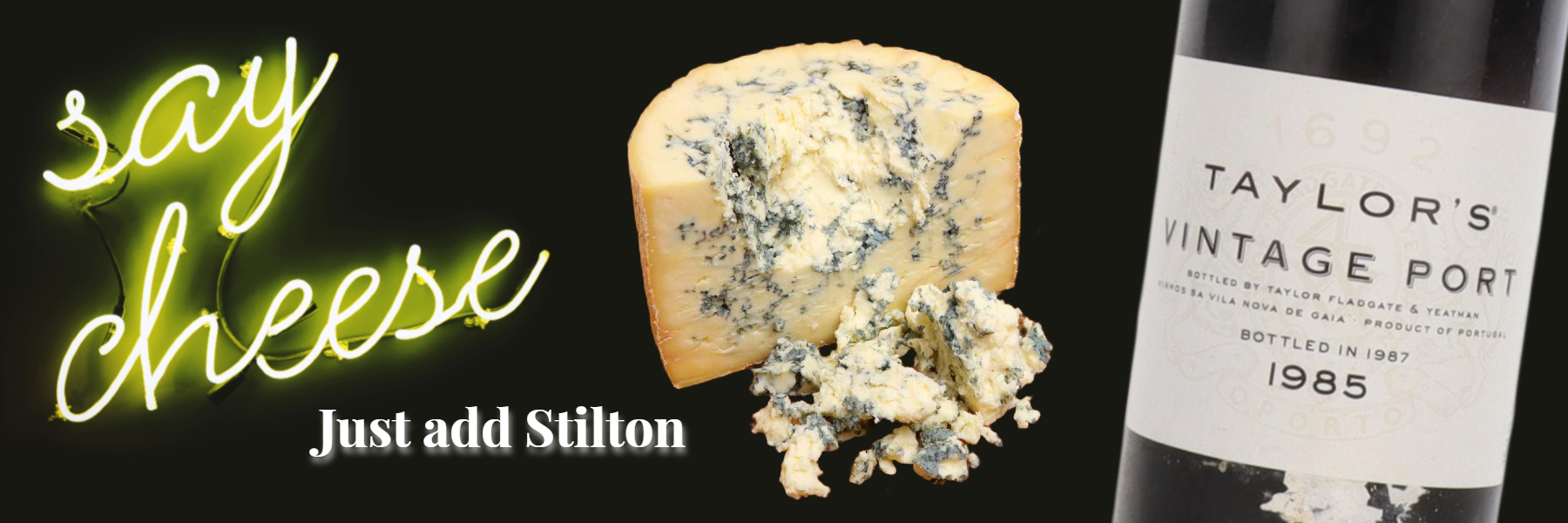 Vintage Port & Stilton